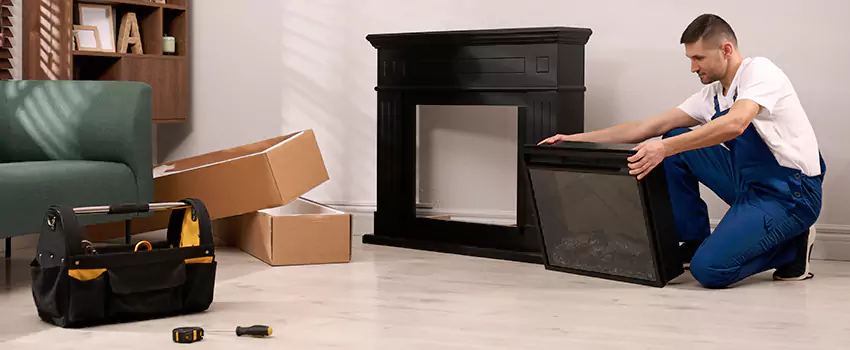 Old Rusted Metal Fireplace Repair And Replacement in West Memphis, AR